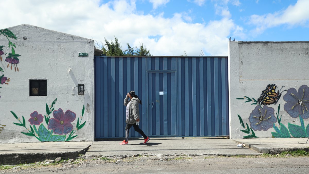 La Casa Hogar María Campi de Yoder, en Conocoto, Quito, alberga a menores bajo protección estatal. Hoy está bajo cuestionamientos.