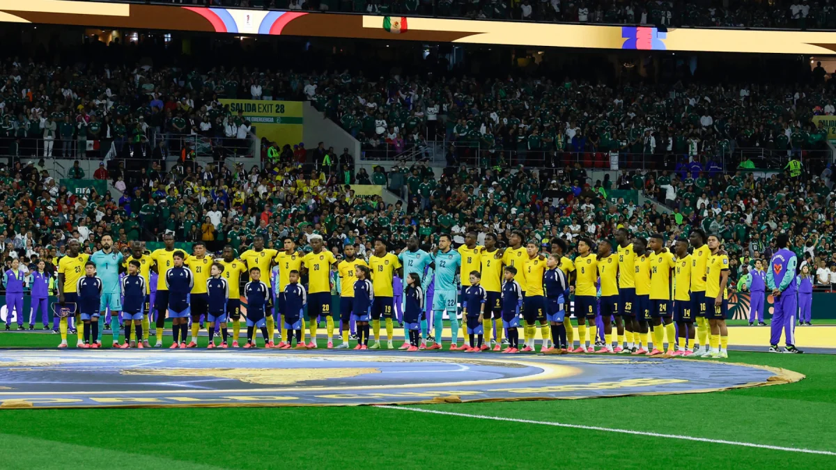Ecuador cantó su himno cuatro veces en el Mundial 2026.