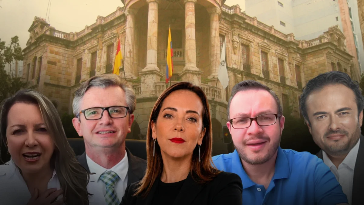 Referencial. Los precandidatos a la Alcaldía de Cuenca, en el marco de la campaña hacia las seccionales 2026.