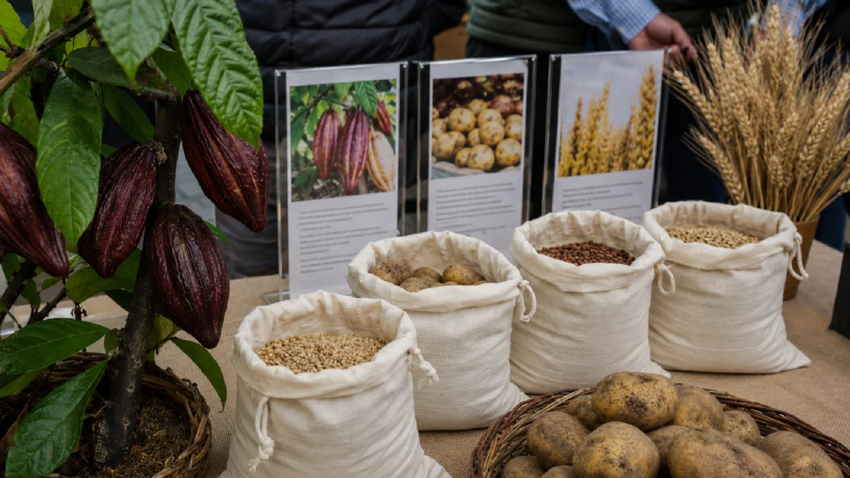 Variedades mejoradas de cacao, papa y trigo buscan elevar el rendimiento agrícola y reducir los ciclos de cultivo.
