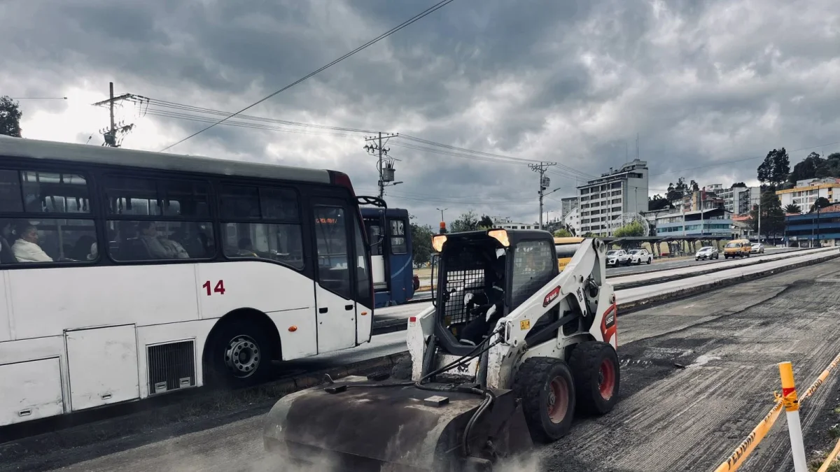 Obras viales avanzan en los alrededores del Metro de Quito con cierres temporales en Iñaquito, La Alameda y San Francisco.