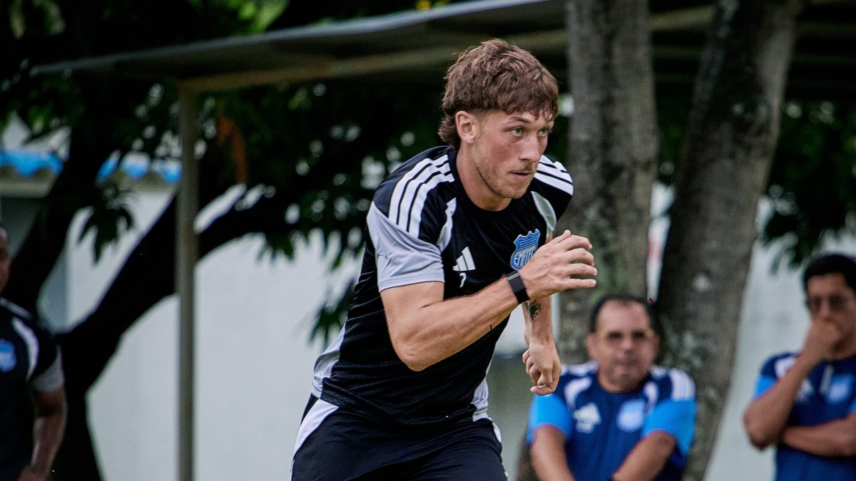 Luka Klimowicz es el goleador de Emelec en la temporada 2026 de LigaPro