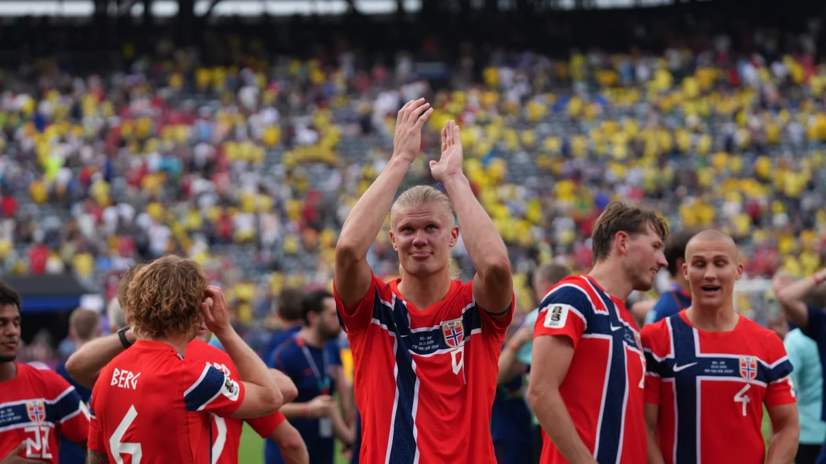 Erling Haaland es la principal carta de gol de la selección de Noruega.