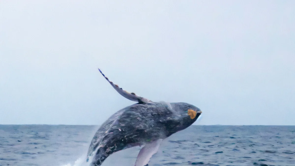 Avistamiento de ballenas jorobadas en la ciudad de Esmeraldas.