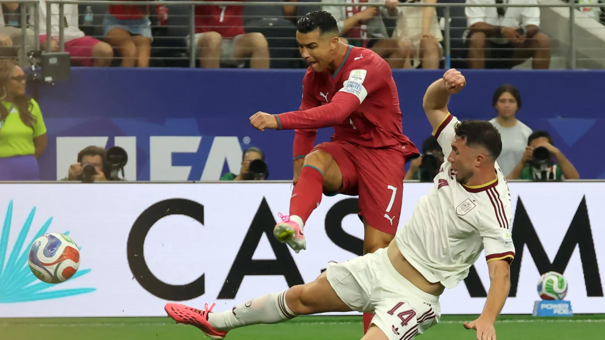 Cristiano Ronaldo (7) jugó su sexta Copa del Mundo este 2026.