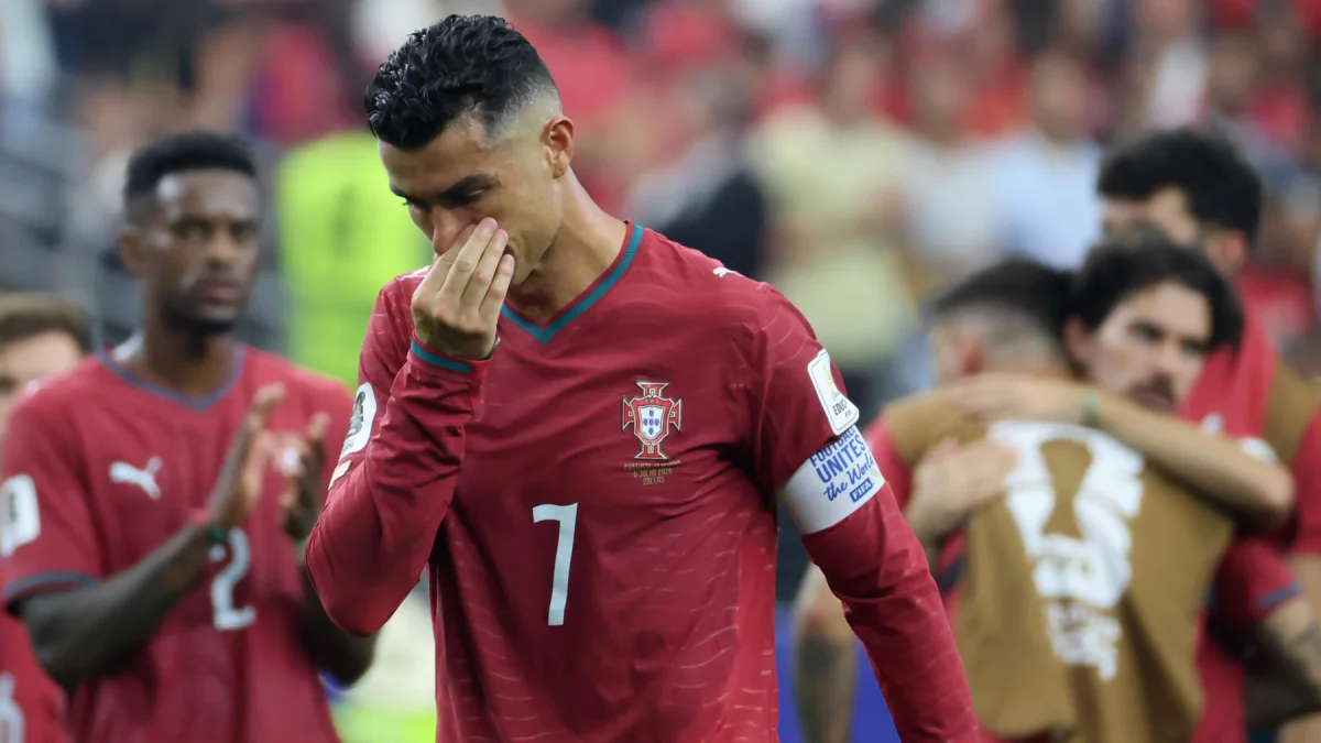 Cristiano Ronaldo, tras la derrota ante España en el Mundial 2026.