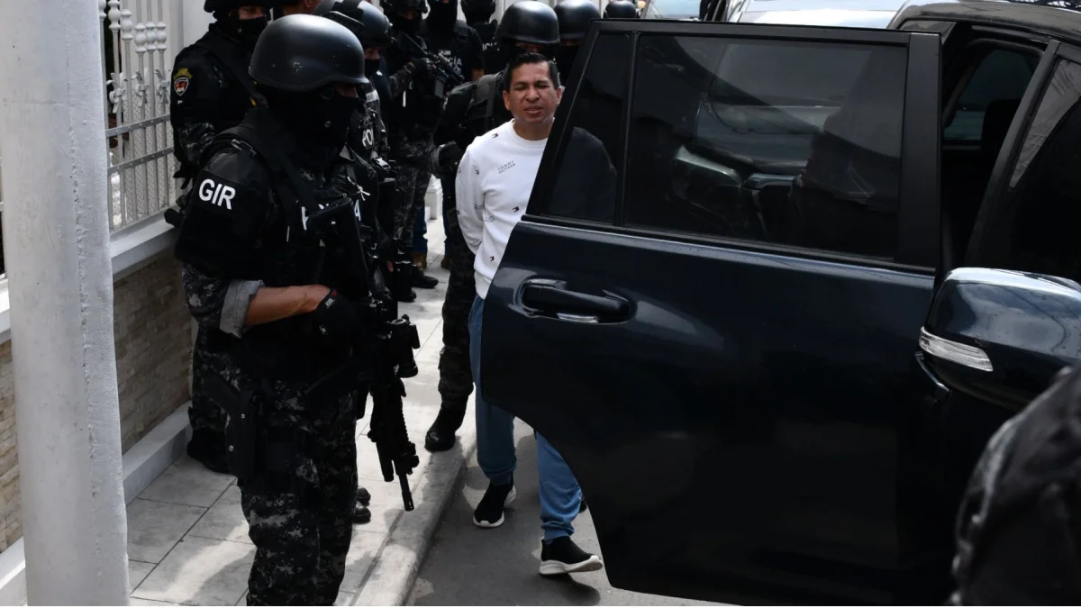 El alcalde de Machala, Darío Macas, fue detenido el 6 de julio de 2026.