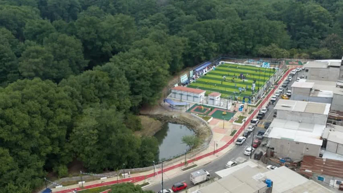 El parque lineal fue entregado oficialmente por el Municipio de Guayaquil.