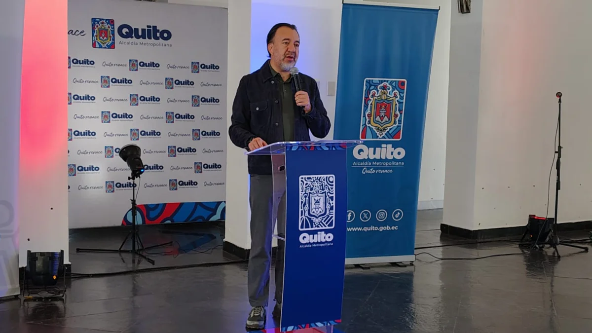 Pabel Muñoz durante un encuentro con los medios de comunicación este 7 de julio de 2026.