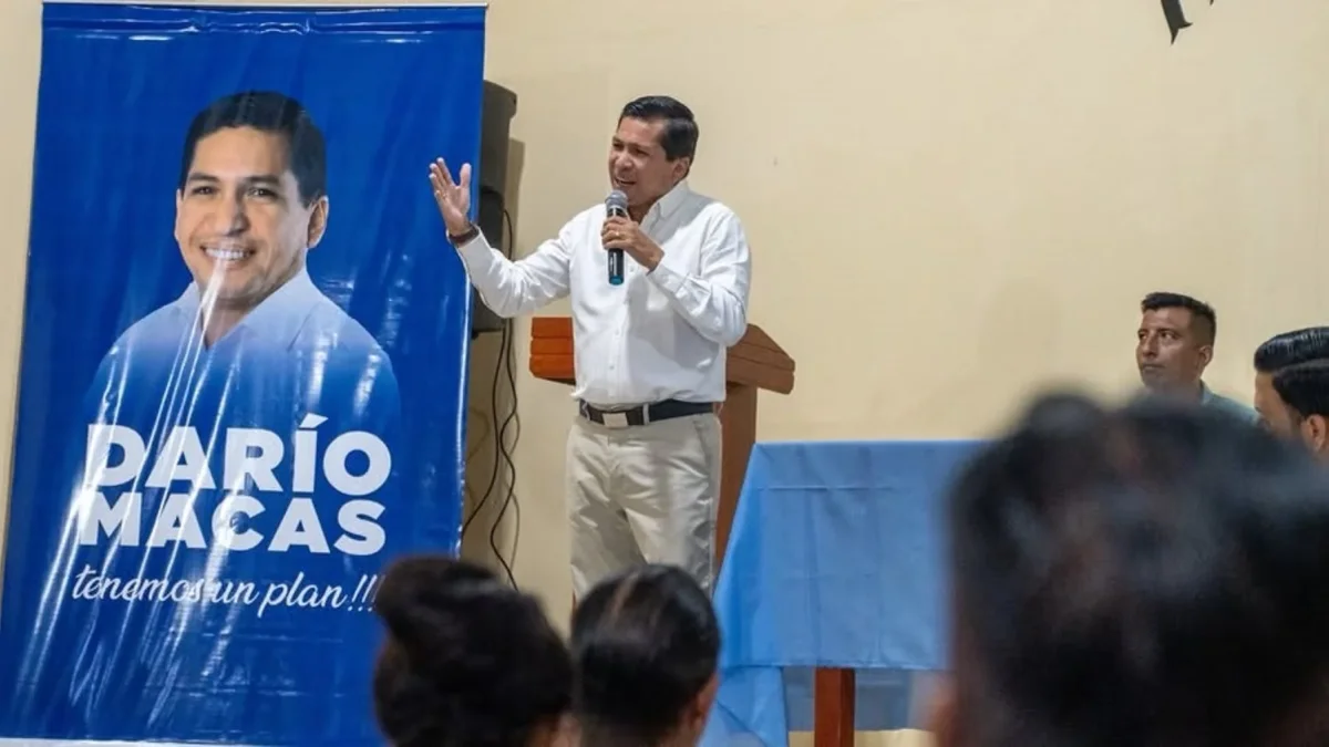 Darío Javier Macías Salvatierra rechazó las acusaciones de enriquecimiento ilícito, aseguró que el dinero investigado es de origen lícito.