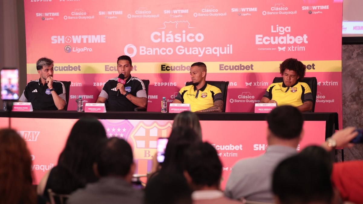 Emelec recibirá a Barcelona SC en el estadio Capwell.