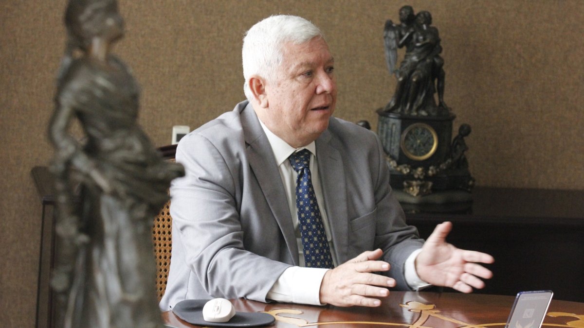 Fausto Ortiz, presidente de la Bolsa de Valores de Guayaquil (BVG).