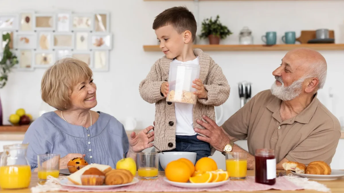 Los abuelos ayudan a preservar la identidad de la familia