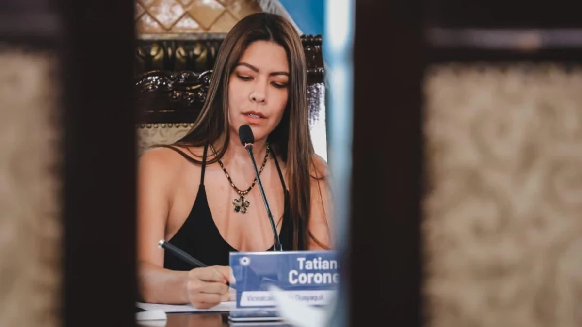 Tatiana Coronel asumió la Alcaldía de Guayaquil tras la detención de Aquiles Álvarez. Bajo su conducción se registró la renuncia de Fernando Cornejo.