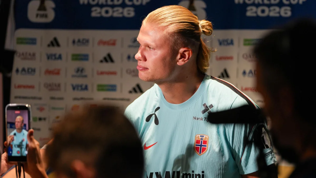 Erling Haaland, de Noruega, reaparece este 11 de julio en el Mundial 2026.