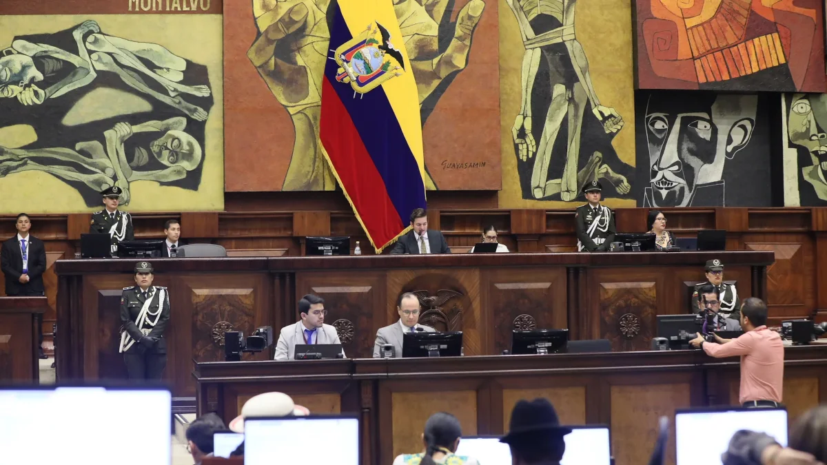 Imagen de la sesión anterior del Pleno de la Asamblea Nacional, previo al debate de nuevos proyectos de ley previstos para la próxima convocatoria.