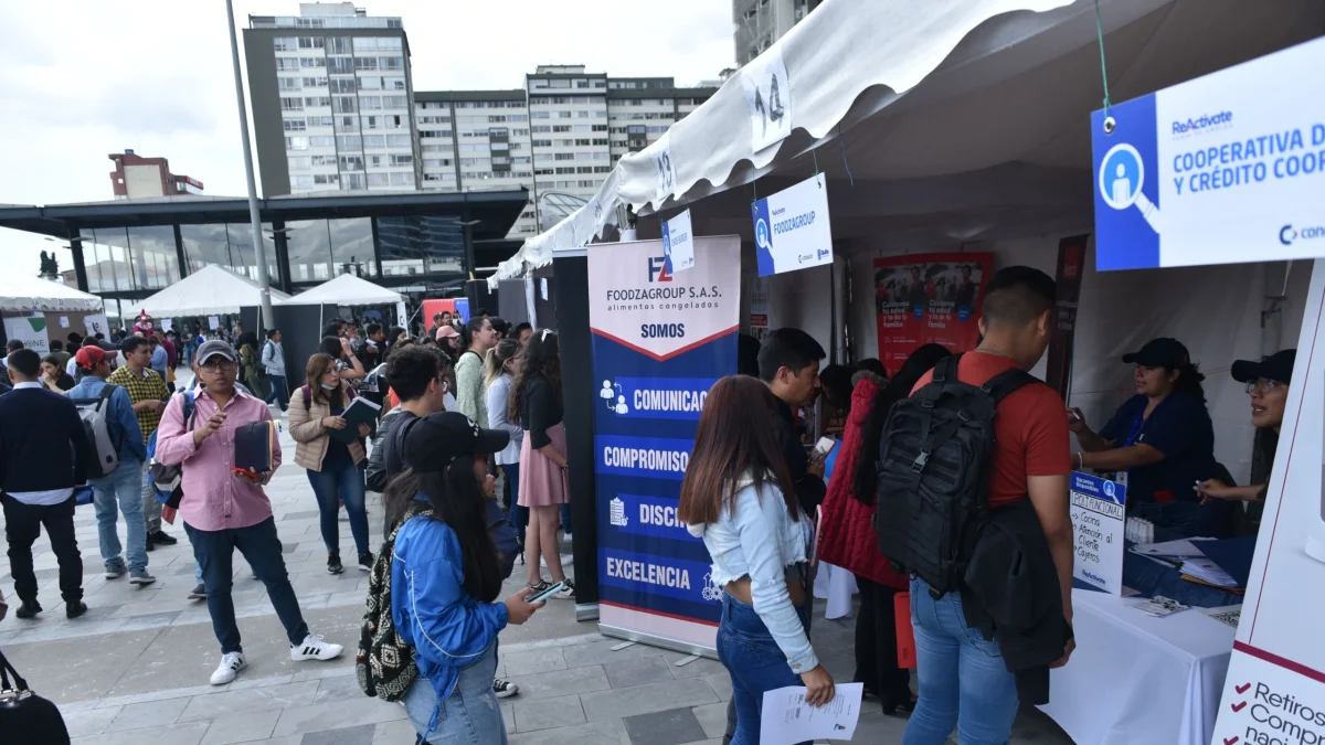 ConQuito habilitará 14.000 turnos para organizar el ingreso de los postulantes a la feria.