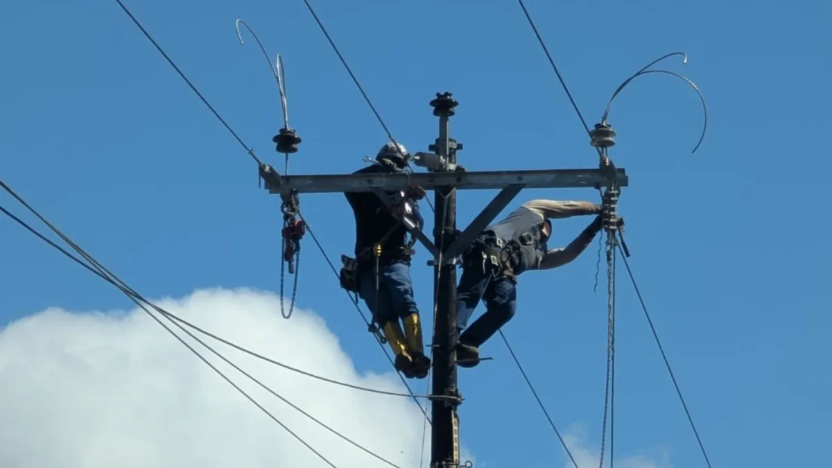 Técnicos de Celec trabajan para la continuidad del suministro y la reposición de infraestructura afectada.