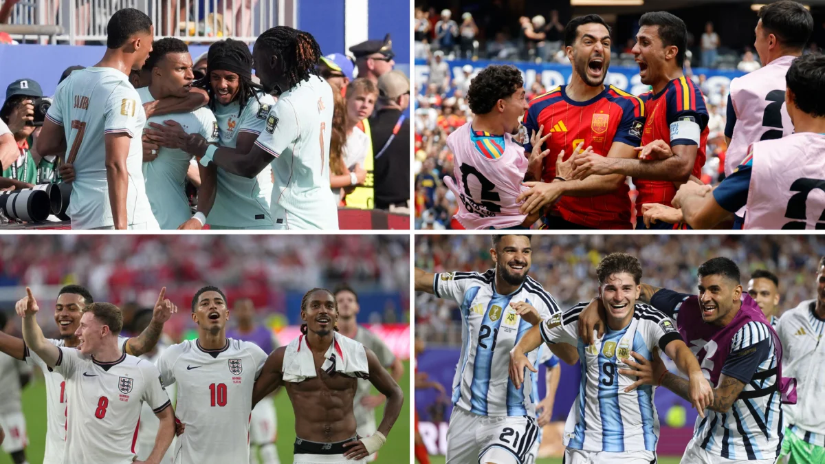 Las selecciones de Francia, España, Inglaterra y Argentina están en semifinales del Mundial 2026.