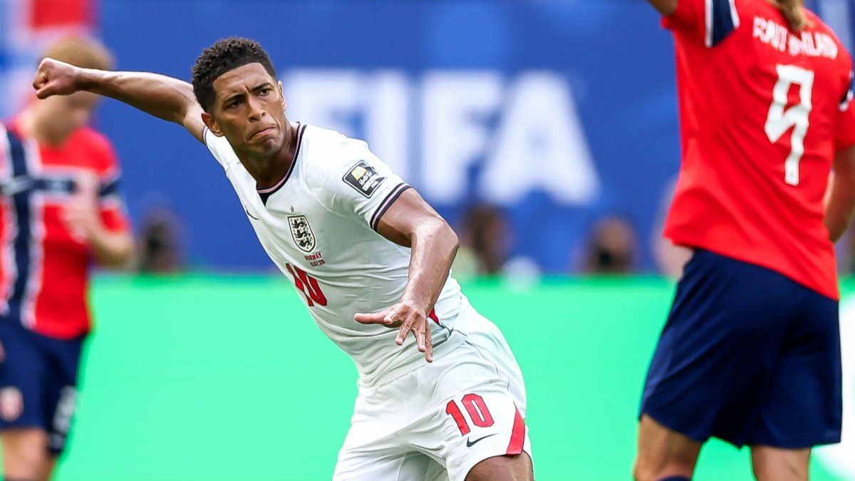 Jude Bellingham es una de las figuras de más importantes de Inglaterra en el Mundial 2026.