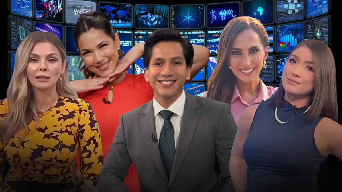 Algunos ecuatorianos triunfan en la televisión internacional.
