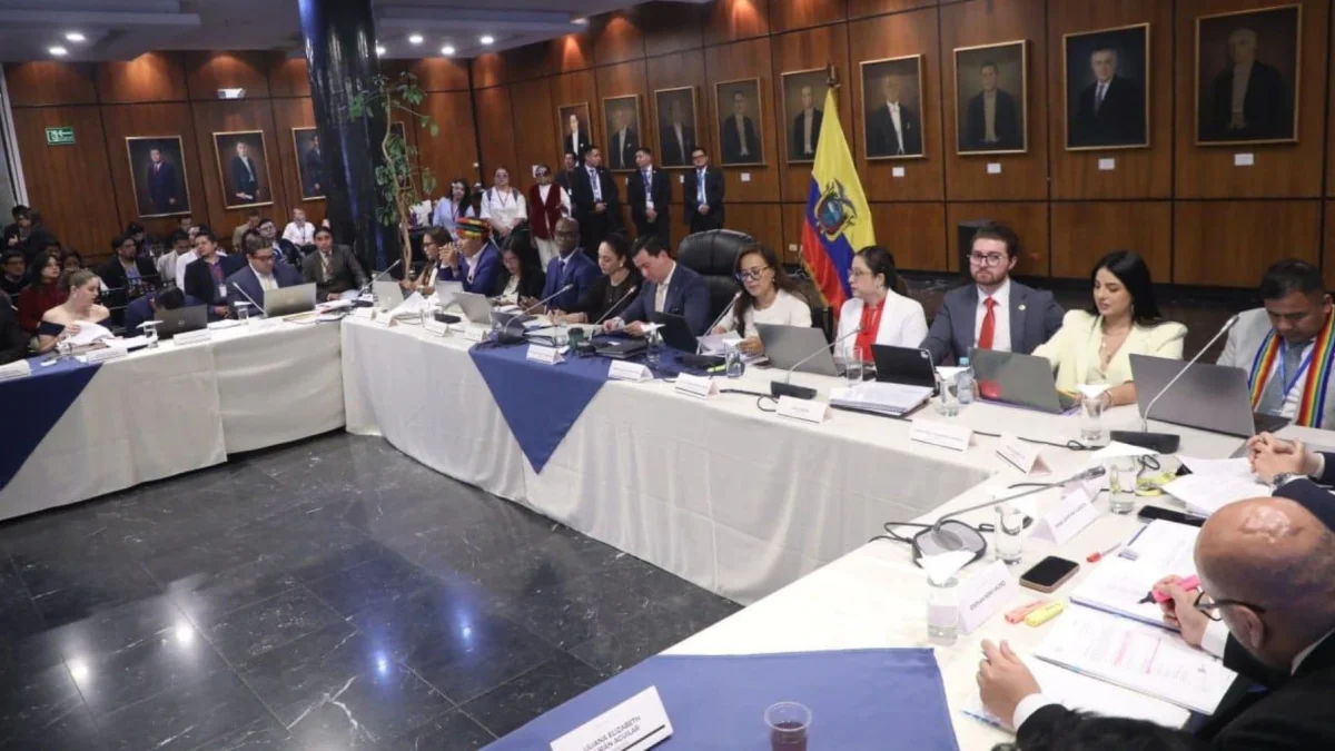 La audiencia registró un cruce entre Mónica Palacios y Ferdinan Álvarez por la actuación de Inés Manzano durante la sesión virtual.
