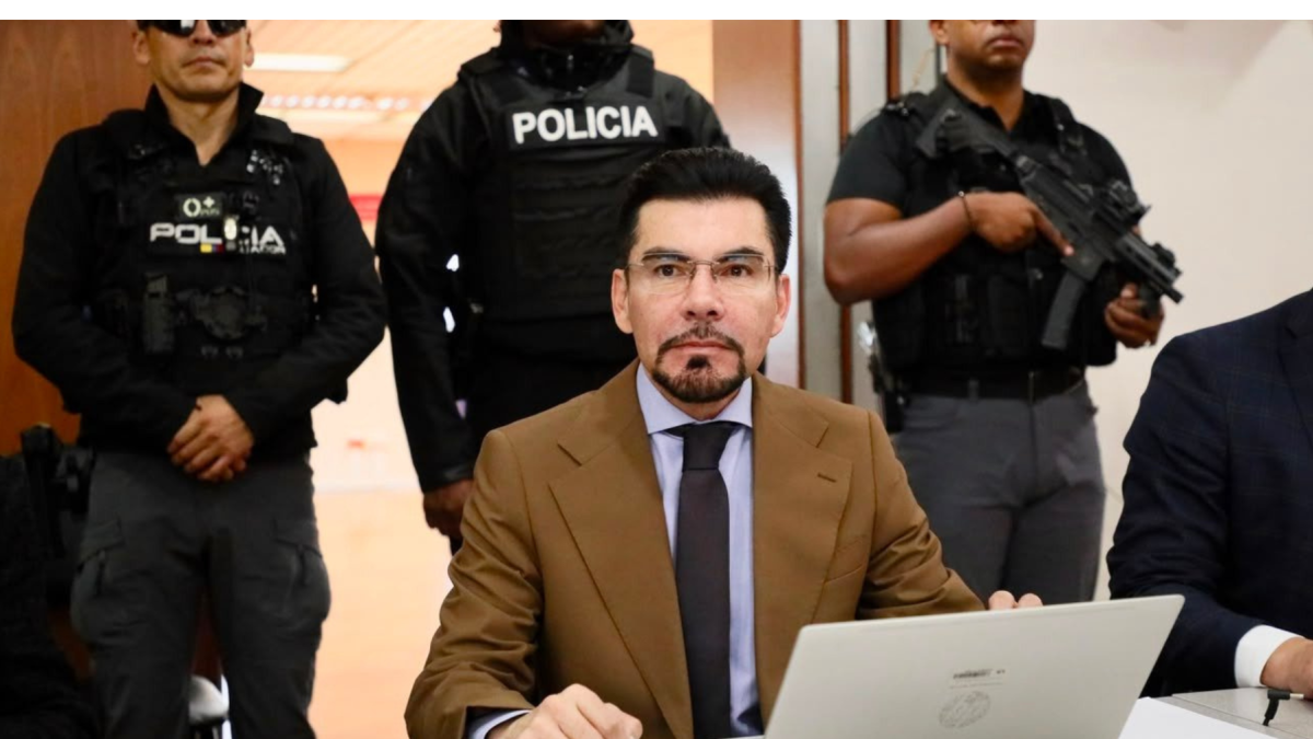 Carlos Alarcón es Fiscal General del Estado encargado desde el 24 de noviembre de 2025.