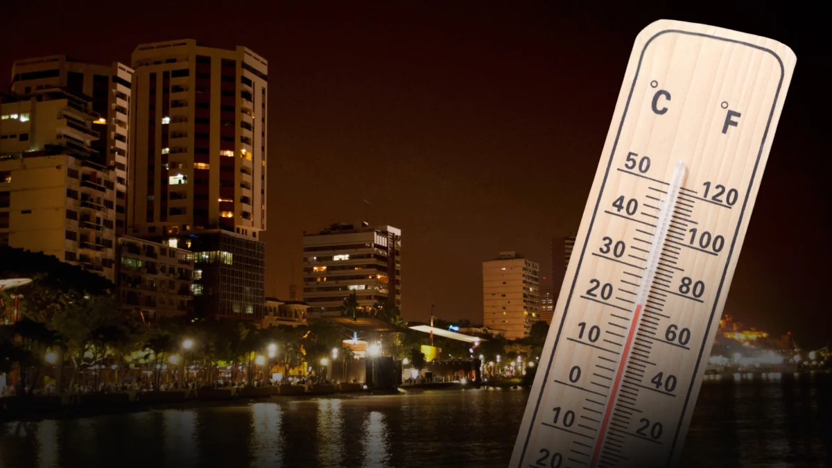La presencia de viento, la disminución de la humedad y el despeje del cielo durante la noche contribuyen a que el ambiente se sienta más fresco en Guayaquil.