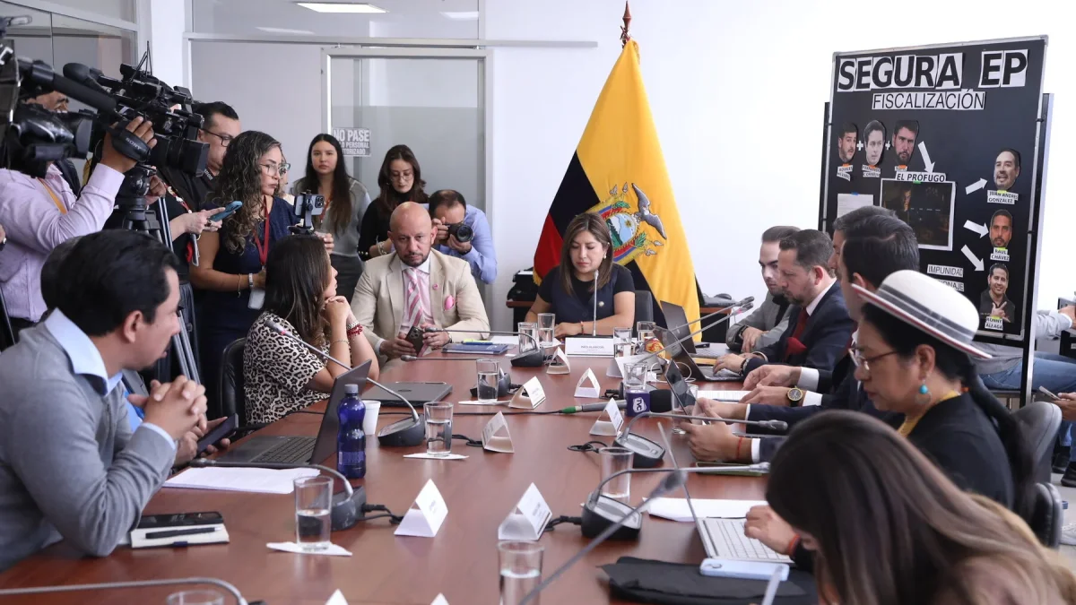 La Comisión de Seguridad escuchó a Juan Carlos Paladines, director del ECU 911 este 15 de julio de 2026.