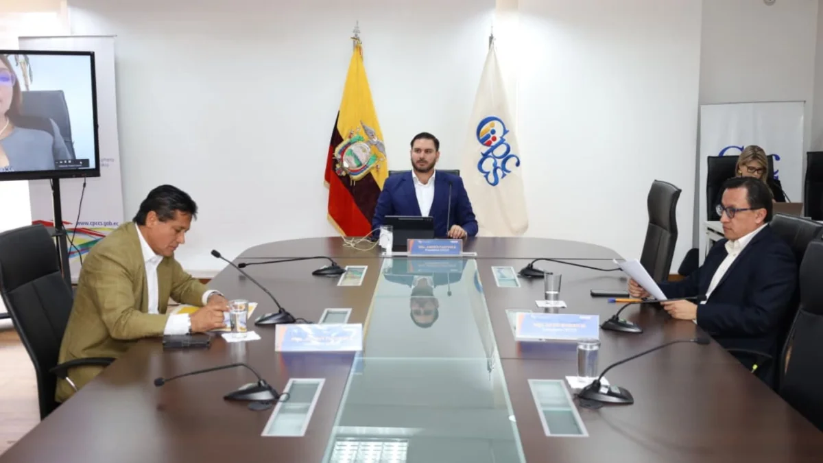 El Pleno del CPCCS sesionó este 15 de julio de 2026 en medio de tensiones entre el presidente Andrés Fantoni y la consejera Piedad Cuarán.