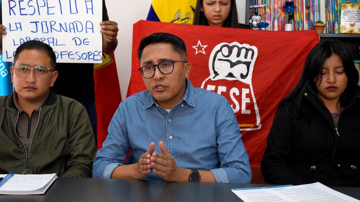 Andrés Quishpe anunció una movilización hacia la Corte Constitucional por el Acuerdo Ministerial 0045-A.