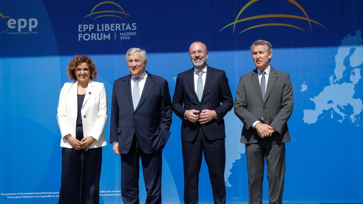 Representantes del espectro político del centro-derecha de Europa e Iberoamérica se citaron este miércoles en Madrid.