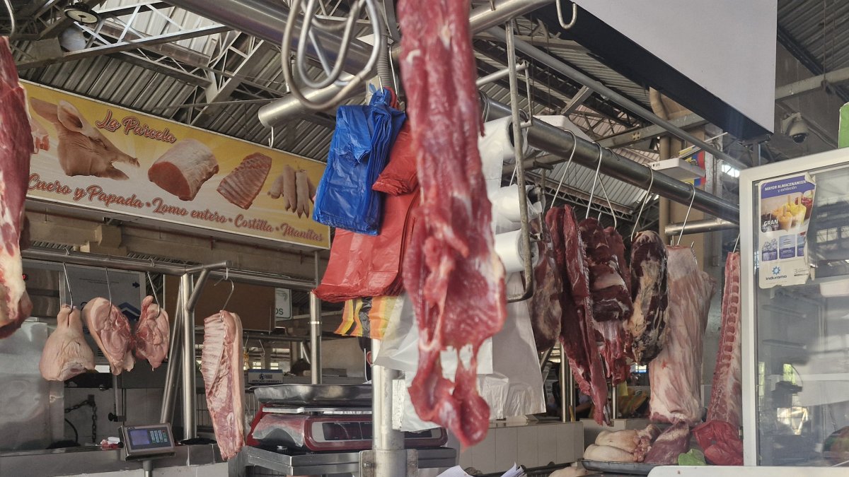 Carne para estofado, molida, fileteada y hueso carnudo integran la oferta de los mercados de Guayaquil.