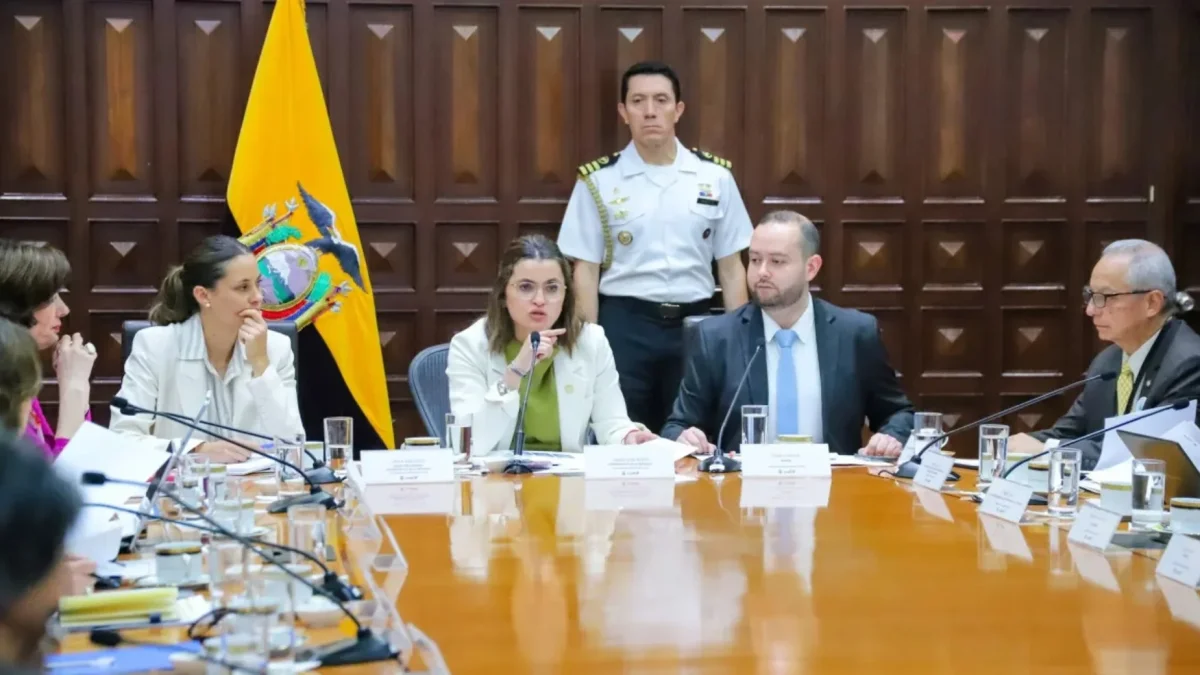 María José Pinto es vicepresidenta de la República desde 2025.
