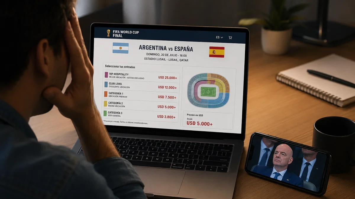 Los precios de los boletos han vuelto a este Mundial de Fútbol el más excluyente de su historia.
