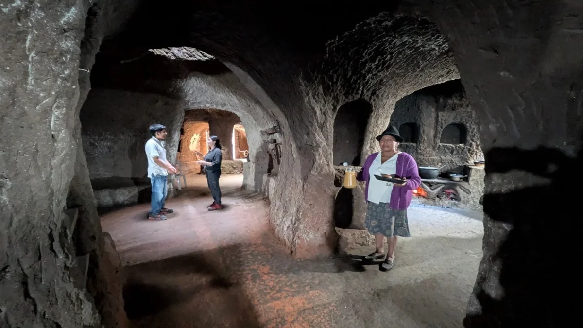 Durante casi cuatro décadas, la familia Quinchimbla excavó por su cuenta las cuevas que hoy reciben a turistas en Tumbaco.