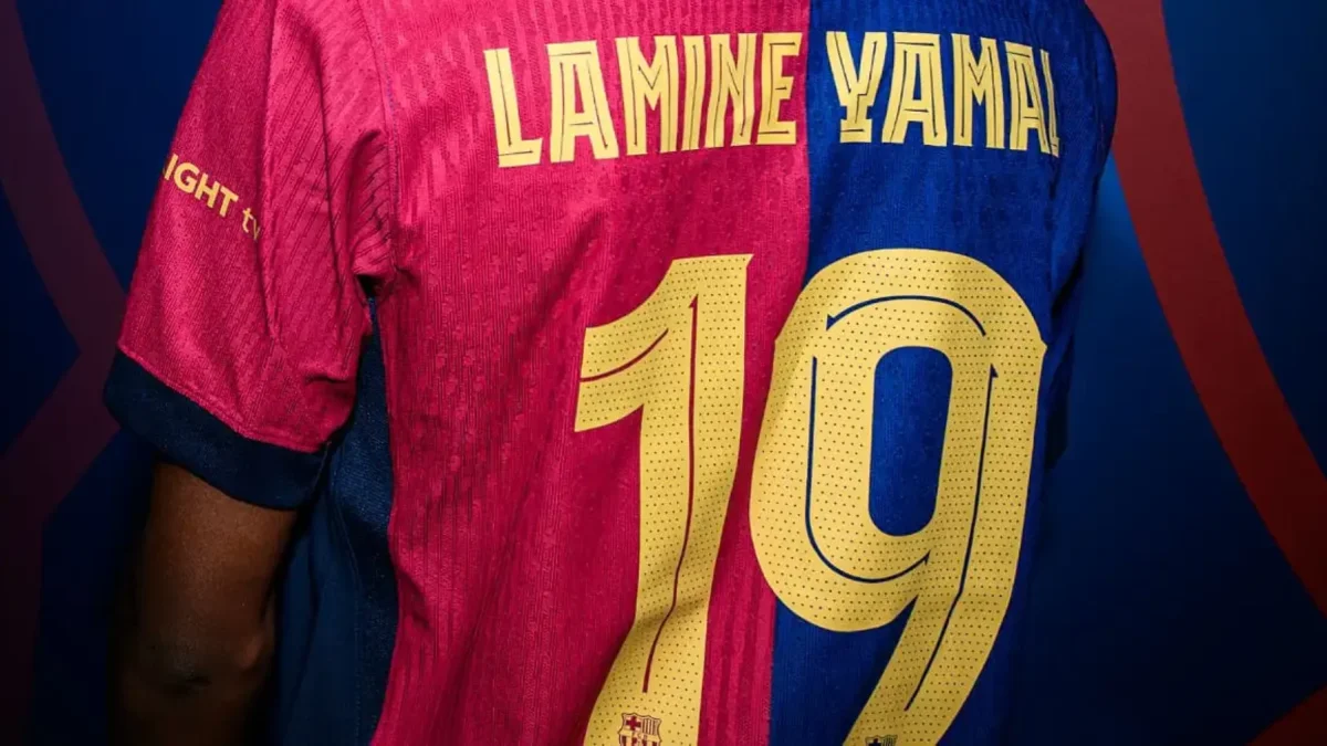 Lamine Yamal utiliza el número 19 en el Mundial