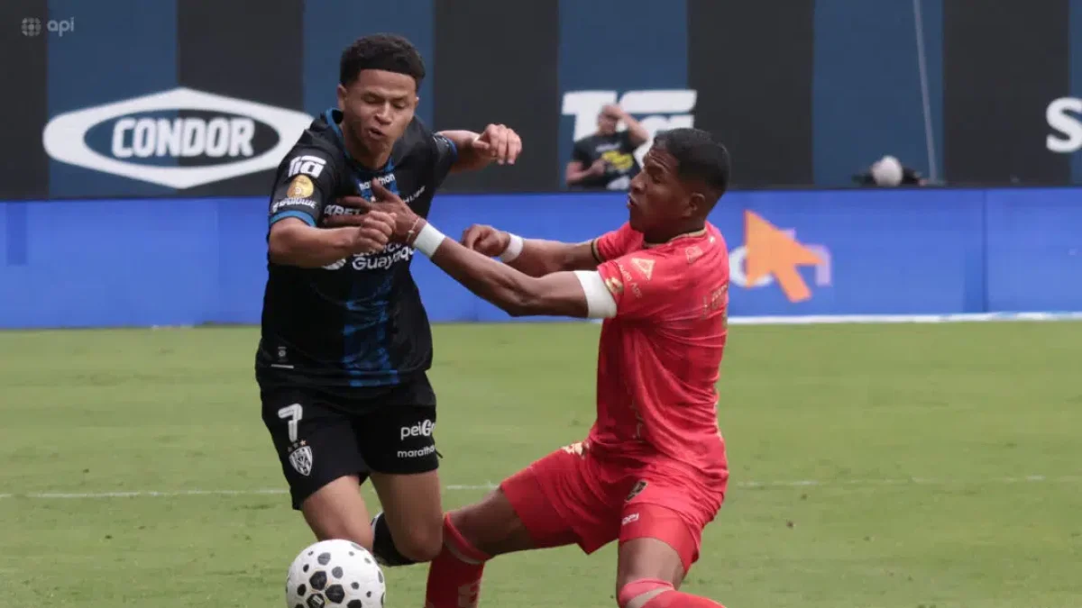 Independiente del Valle y Aucas empataron 2-2 en la primera parte de la LigaPro 2026.