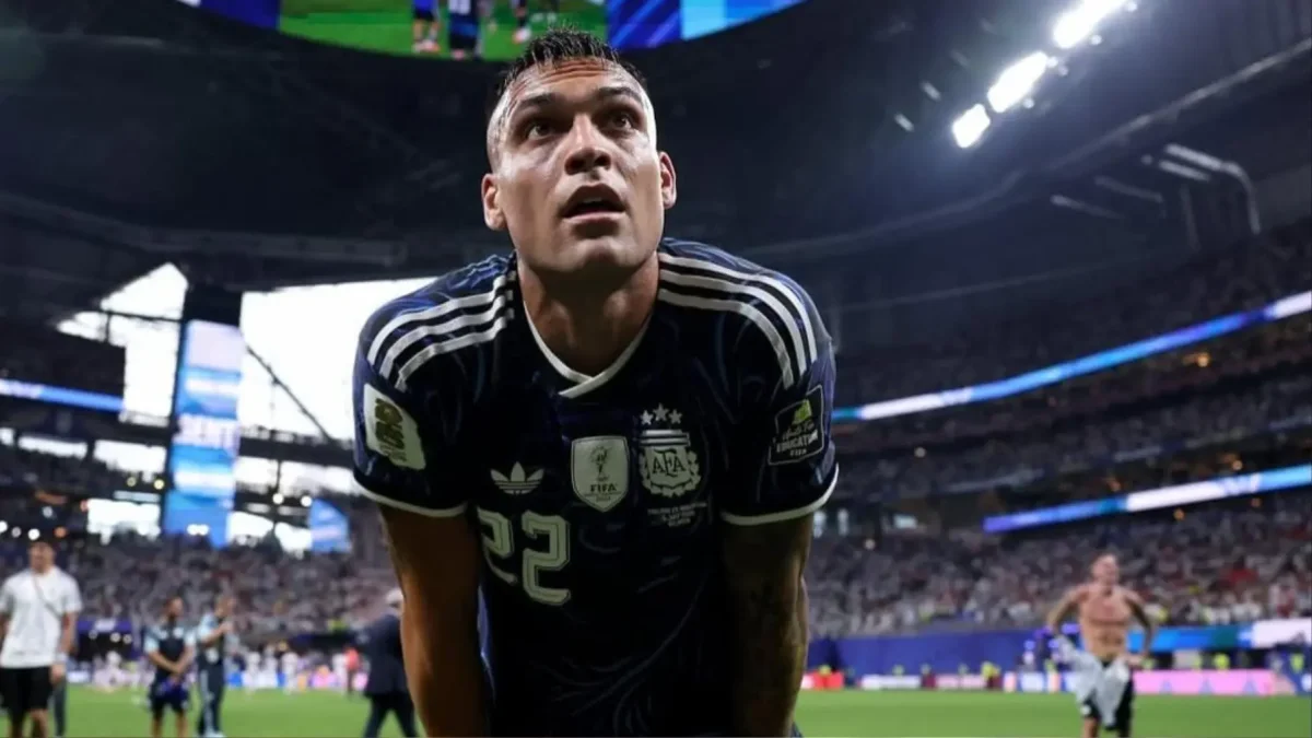 Lautaro Martínez será el único jugador del Inter en la final del mundial.