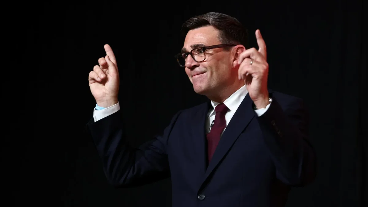 Andy Burnham, futuro primer ministro británico y uno de los políticos más populares de Reino Unido en los últimos tiempos, según las encuestas.