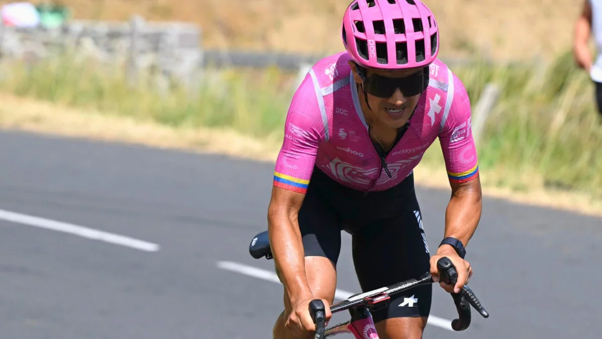 El ecuatoriano Richard Carapaz en el Tour de Francia 2026.