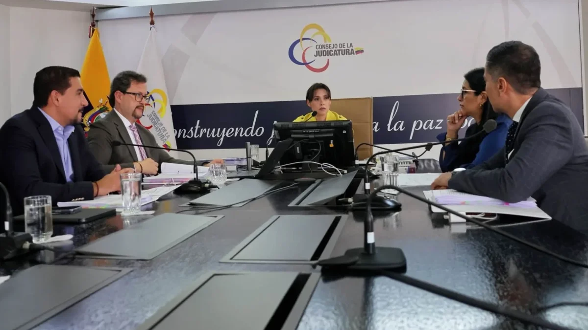 El Consejo de la Judicatura de Mercedes Caicedo justificó la emergencia judicial por el déficit de más de 700 jueces.