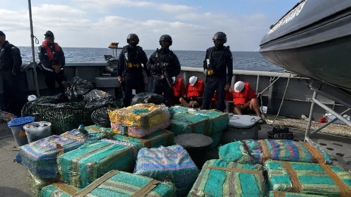 Referencial. La droga fue incautada en el mar ecuatoriano.