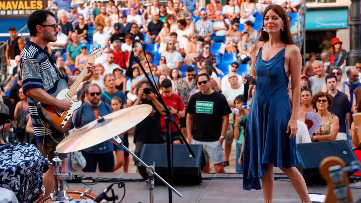 La cantante ecuatoriana Paola Navarrete se presentó este 20 de julio en el festival La Mar de Músicas, en España.