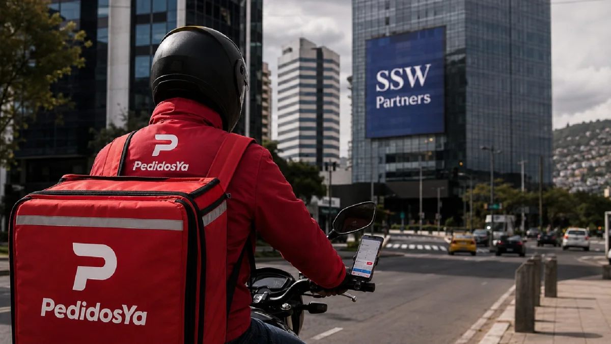 Delivery Hero acordó vender las operaciones de PedidosYa en Ecuador a SSW Partners, firma de inversión con sede en Nueva York.