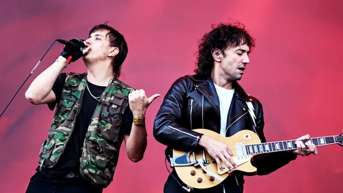 La banda estadounidense The Strokes.