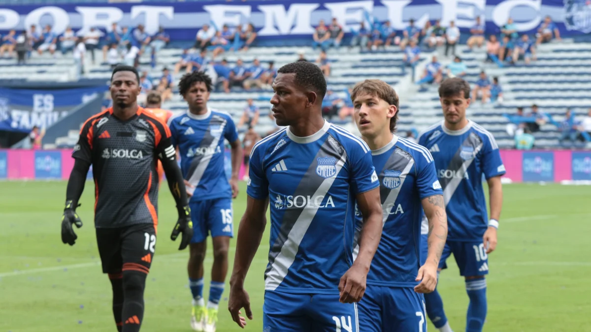 Emelec ocupa los puestos de la mitad de la tabla de la LigaPro 2026.