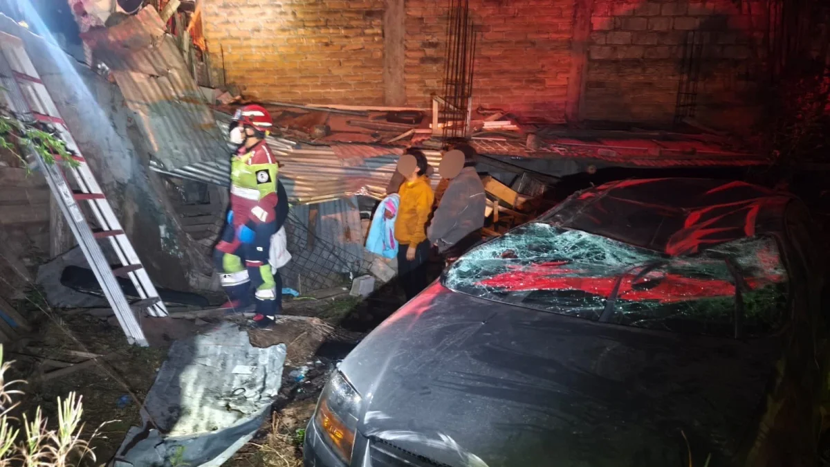 Se registra un siniestro de tránsito en el sector de Santa Bárbara Alta, sur de Quito.