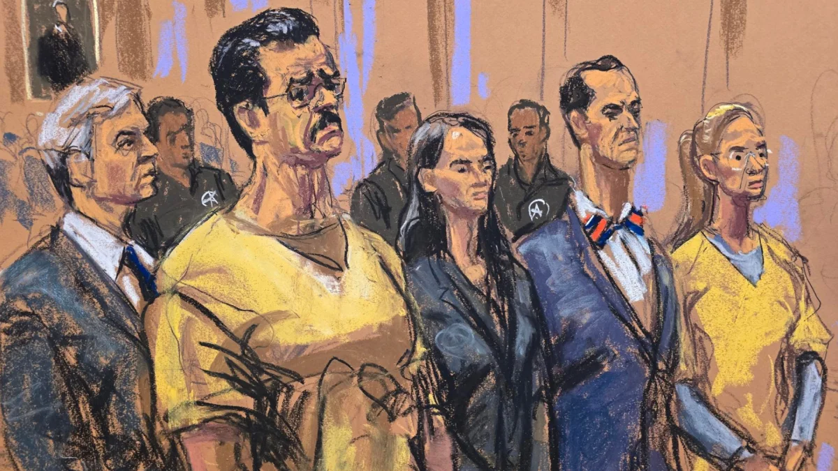 Nicolás Maduro y Cilia Flores comparecieron ante un tribunal federal de Nueva York durante una nueva audiencia del proceso judicial.