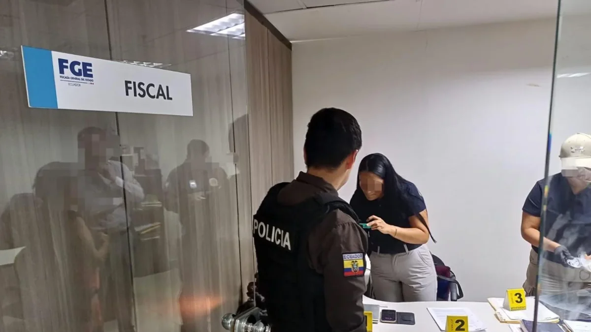 El allanamiento a la oficina de la fiscal se registró este miércoles 22 de julio.
